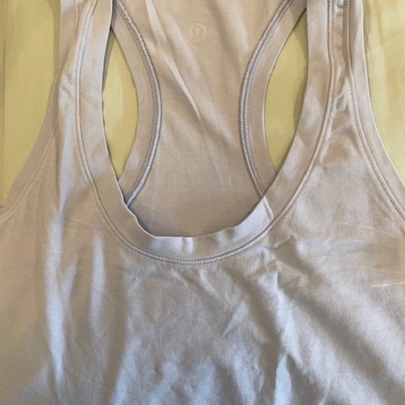 Lululemon CRB TANK Light Blue Size 2 - Picture 1 of 3